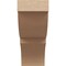 Ekena Millwork 5-inch W x 12-inch D x 12-inch H Valencia Rough Cedar Woodgrain TimberThane Knee Brace, Primed BRCUR05X12X12VALRCPR - alternate 3